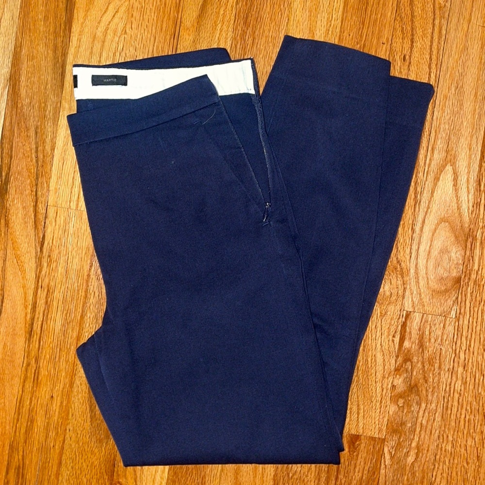 J. Crew Martie pants size 0 navy blue